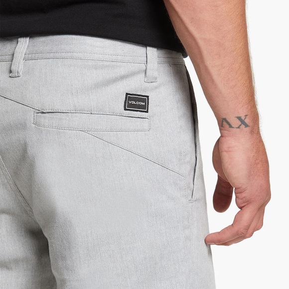 Volcom shorts | FRICKIN MODERN STRETCH SHORTS - GREY - Picture 11 of 12